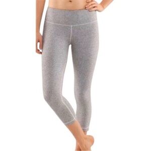 RARE Lululemon Herringbone Cropped Leggings
